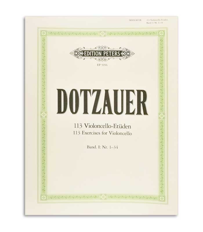 Photo of the cover of the Book Dotzauer 113 Exercises for Cello Vol 1 Nº 1-34 EP5956