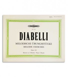 Photo of the cover of the Book Peters Diabelli Melodic Exercises OP 149