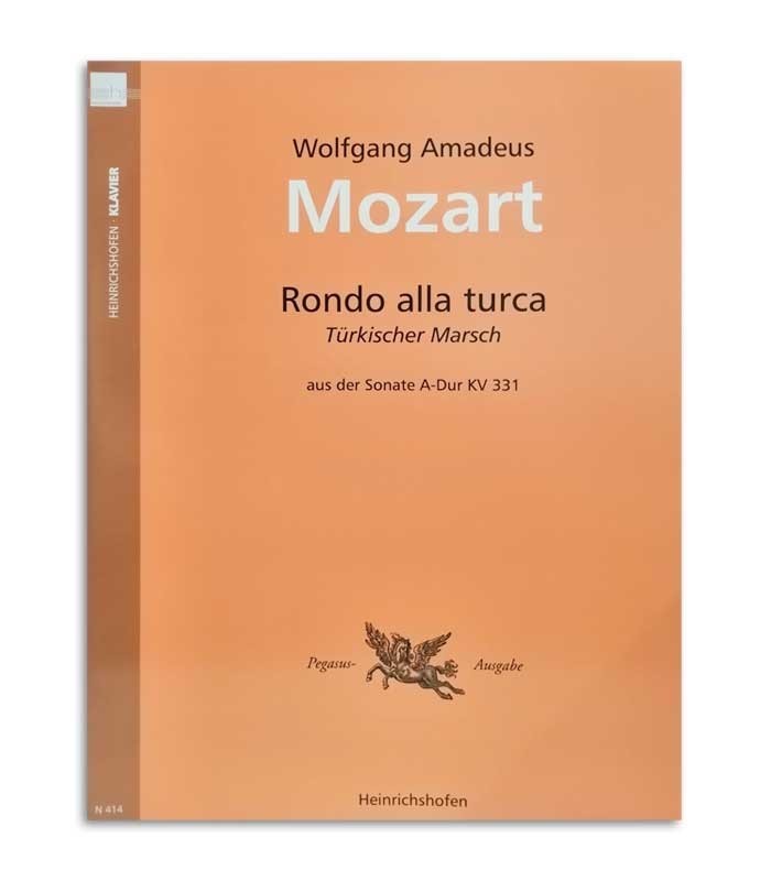 Foto da capa do Livro Mozart Marcha Turca N414