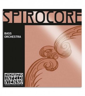Foto da capa da embalagem do Jogo de Cordas Thomastik Spirocore Orchestra para Contrabaixo 4/4