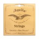 Photo of the cover of the package of the Aquila Baritone Ukulele String Set model 23U CGEA Tuning