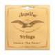 Photo of the cover of the package of the Aquila Baritone Ukulele String Set model 23U CGEA Tuning