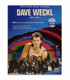 Photo of the cover of the book Dave Weckl Ultimate Play Along Level 1 Vol 2 IMP4148A
