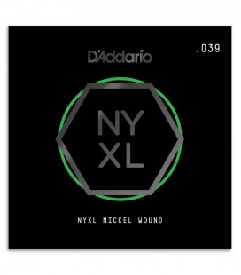 Corda DAddario NYNW039 Guitarra Elétrica ou acústica Nickel Wound