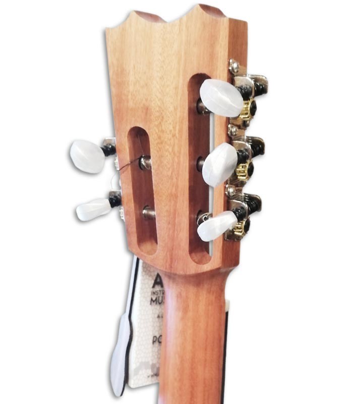Foto del clavijero del Cavaquinho Rajão Madeirense APC 550