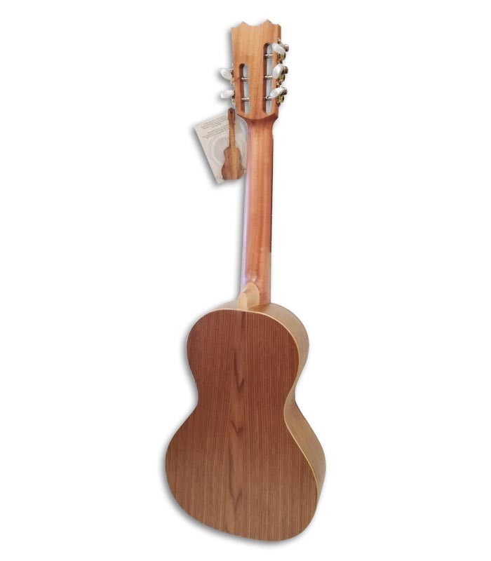 Foto de espaldas del Cavaquinho Rajão Madeirense APC modelo 550 5 Cuerdas