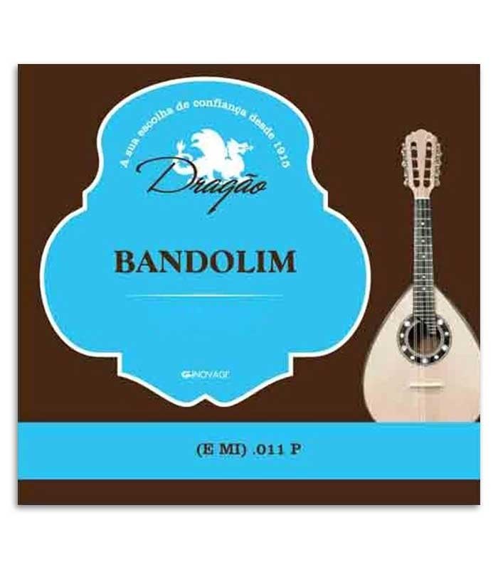 Mandolin String Dragão 800 1st E