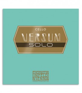 Foto de la portada del embalaje del Juego de Cuerdas Thomastik Versum Solo para Violonchelo
