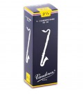 Palheta Vandoren CR1225 Nº 2 1/2 para Clarinete Baixo