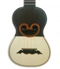 Foto de la tapa y roseta del Cavaquinho Artimúsica CV13C