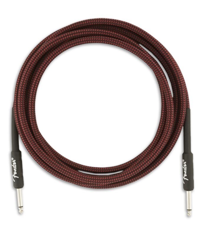 Photo of the Cable Fender Professional Red Tweed 3m