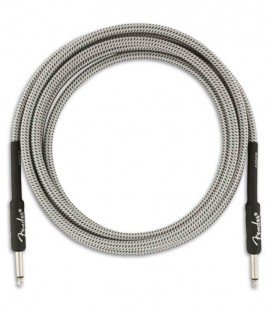 Cabo Fender Professional Branco Tweed 3m para Guitarra