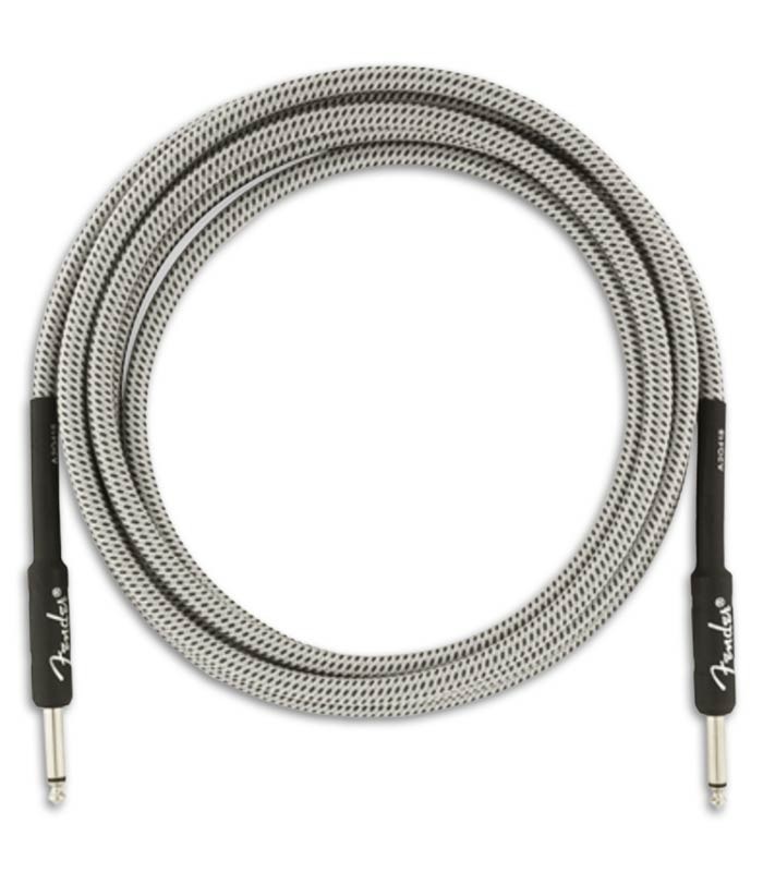 Foto do Cabo Fender Professional Branco Tweed 3m