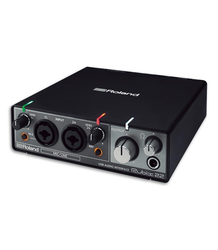 Foto do Interface Roland Rubix22 USB Audio