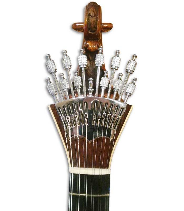 Photo of the Artimúsica Portuguese Guitar GP73L Fana fan style machine head