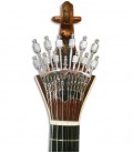 Photo of the Artimúsica Portuguese Guitar GP73L Fana fan style machine head