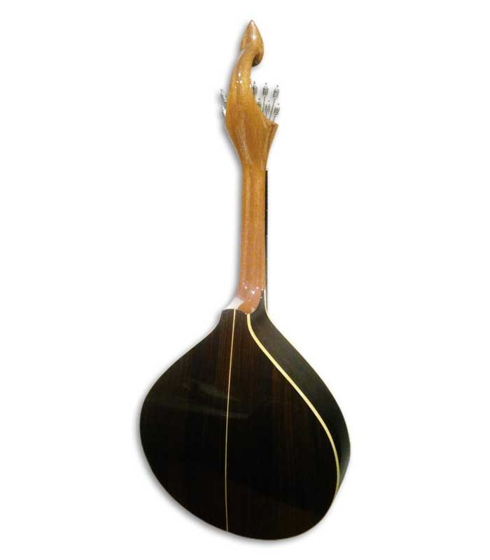 Photo of the Coimbra portuguese guitar GP73C back