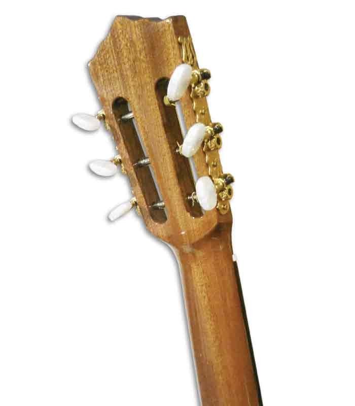 Foto del clavijero de la Viola de Fado Artimúsica VF51S Meio Luxo