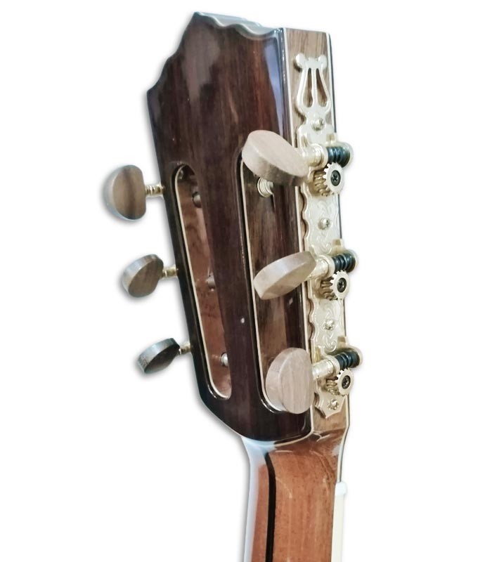 Foto del clavijero de la Viola de Fado Artimúsica VF52S Lujo