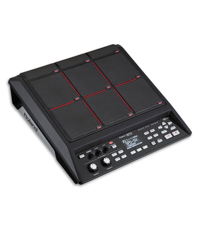 Foto del Pad Electrónico Roland SPD-SX en trés cuartos