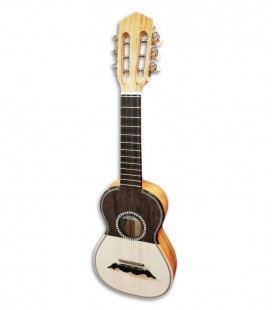 Cavaquinho Artimúsica CV20C Simple Medias Tapas Boca Redonda 6 Cuerdas con Clavijero