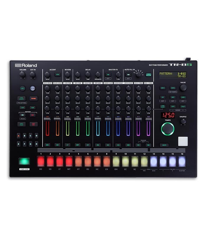 Foto de la Caja de Ritmos Roland TR 8S