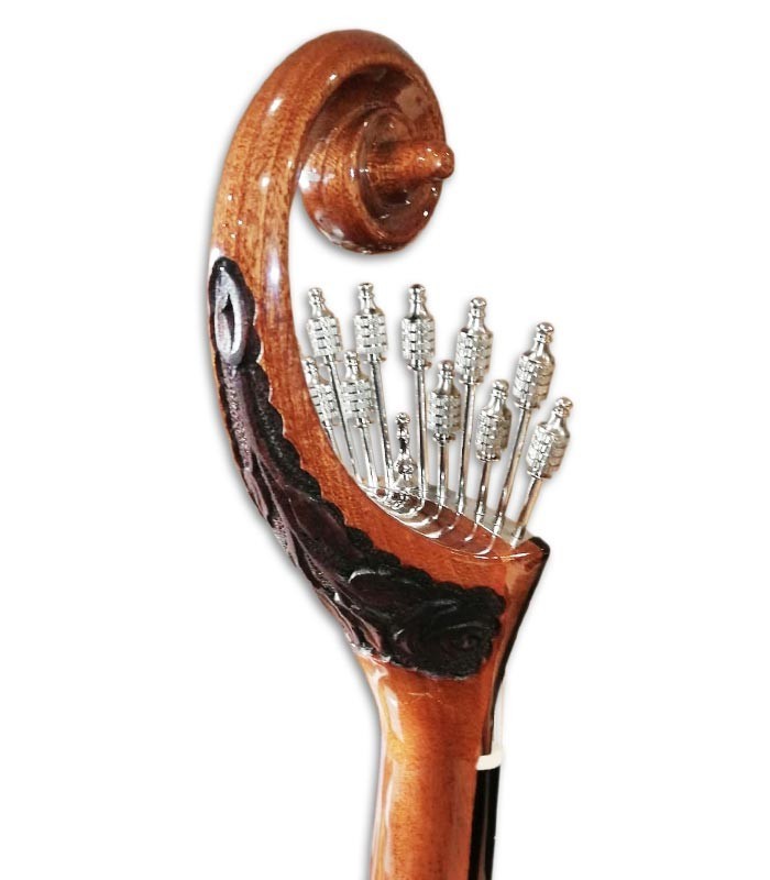 Foto de la cabeza de la guitarra portuguesa Artimúsica GP72L