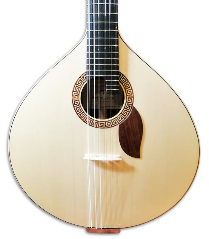 Foto do tampo da guitarra portuguesa Artimúsica GP72C