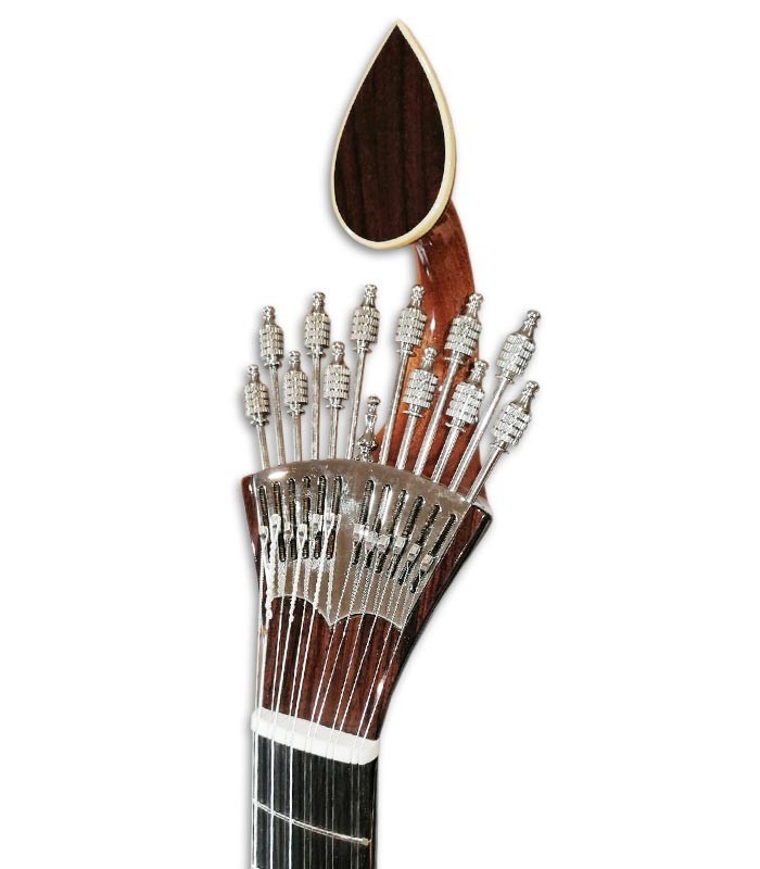 Foto del clavijero de la guitarra portuguesa Artimúsica GP72C