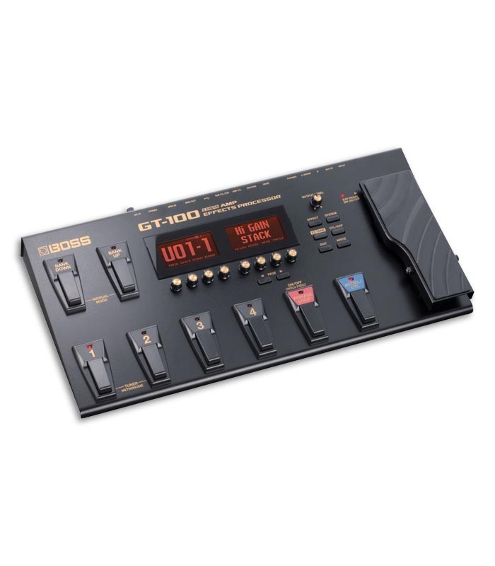 Foto general de la Pedalera Boss GT 100