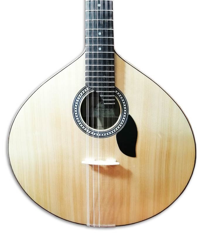 Foto de la tapa de la Guitarra Portuguesa Artimúsica GP70L