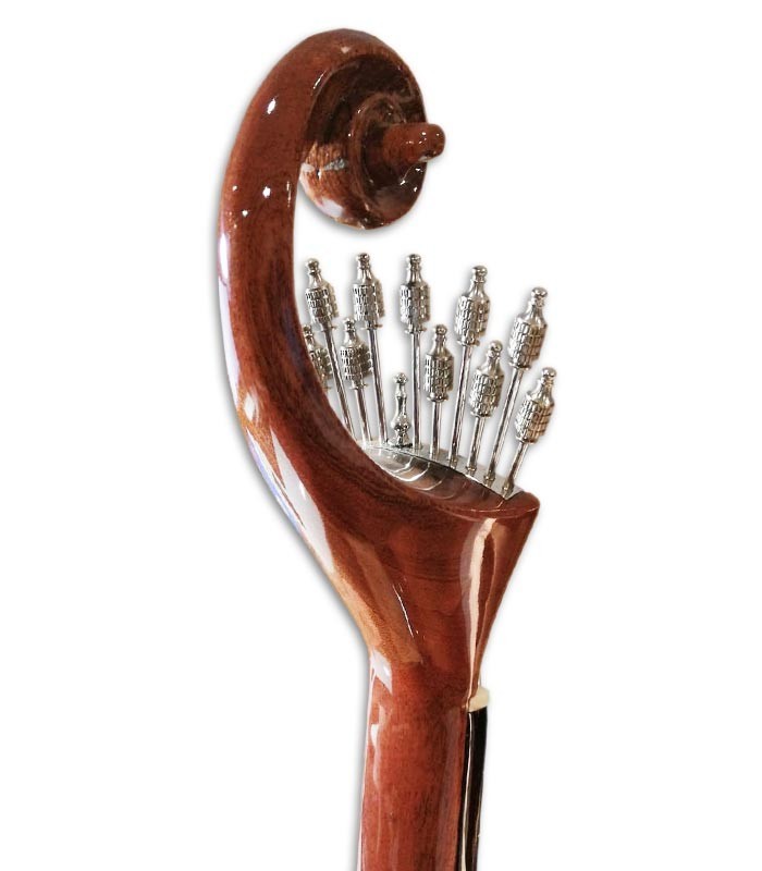 Foto da cabeça da Guitarra Portuguesa Artimúsica GP70L