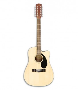 Guitarra Electroacústica 12 cuerdas Fender CD 60SCE WN Dreadnougt Natural