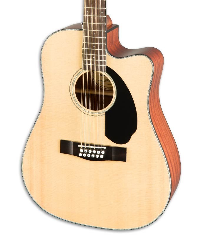 Photo of the Electroacoustic Guitar Fender CD 60SCE top