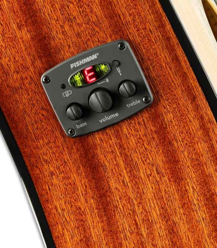 Foto del preamp de la Guitarra Electroacústica Fender CD 60SCE