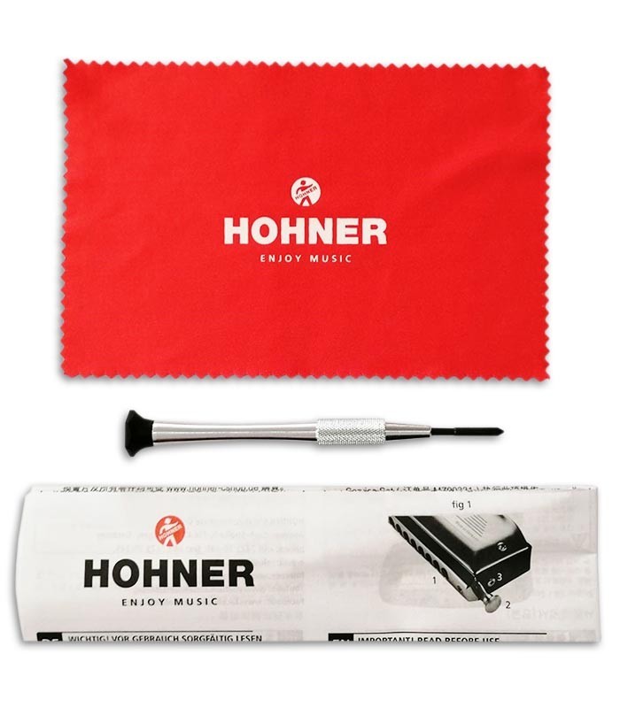 Photo of the Hohner Harmonica Super 64 X New Version accessories