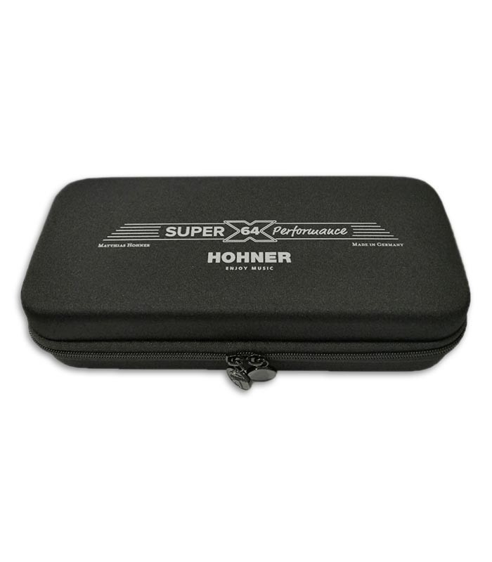 Photo of the Hohner Harmonica Super 64 X New Version case