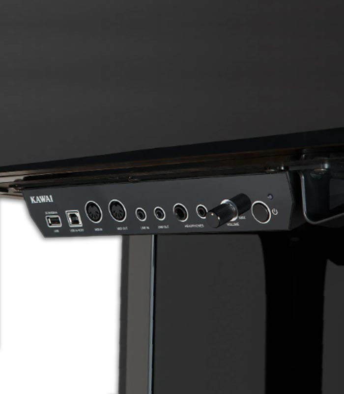 Photo of the Kawai Upright Piano K300 AXT3 Silent system