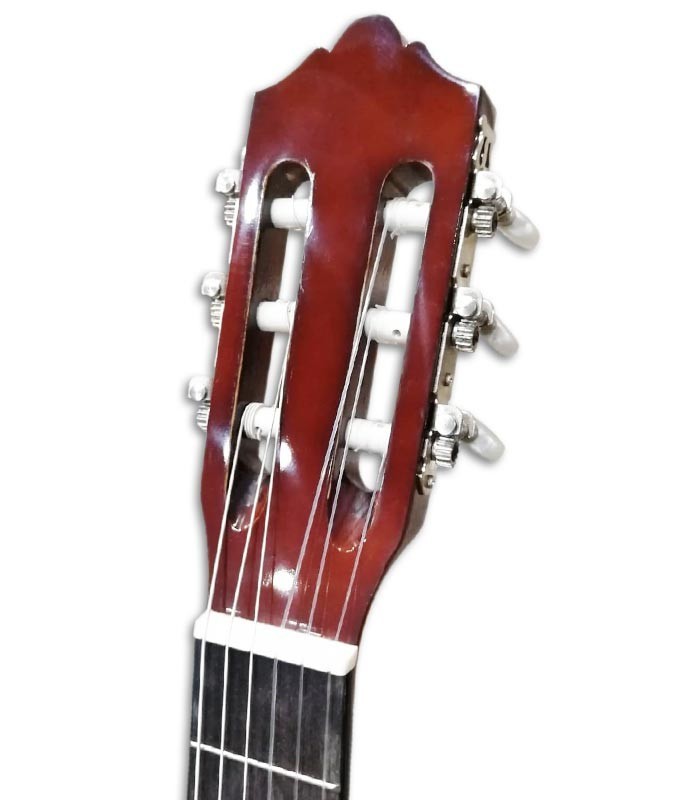 Foto da cabeça da Guitarra Clássica Ashton SPCG-44AM