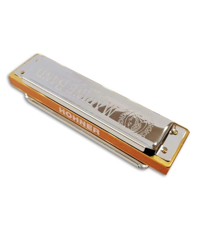 Photo of the Harmonica Hohner Marine Band in A flat Back