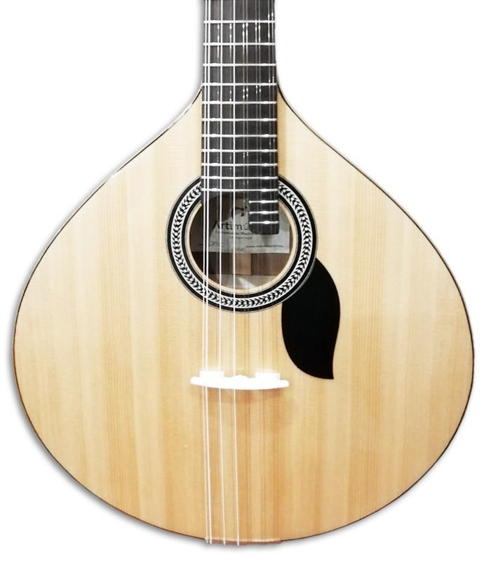 Foto do tampo da guitarra portuguesa Artimúsica GP70C