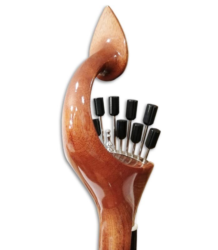 Photo of the Artimúsica Coimbra Portuguese Guitar GP70C head