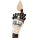 Photo of the Portuguese Guitar Artimúsica GPBASEC Coimbra Model machine heads