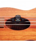 Photo of the Tuner DAddario  PW CT 22 fitted in an ukulele soundhole