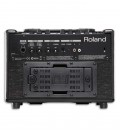 Photo of the Amplifier Roland AC-33 inputs