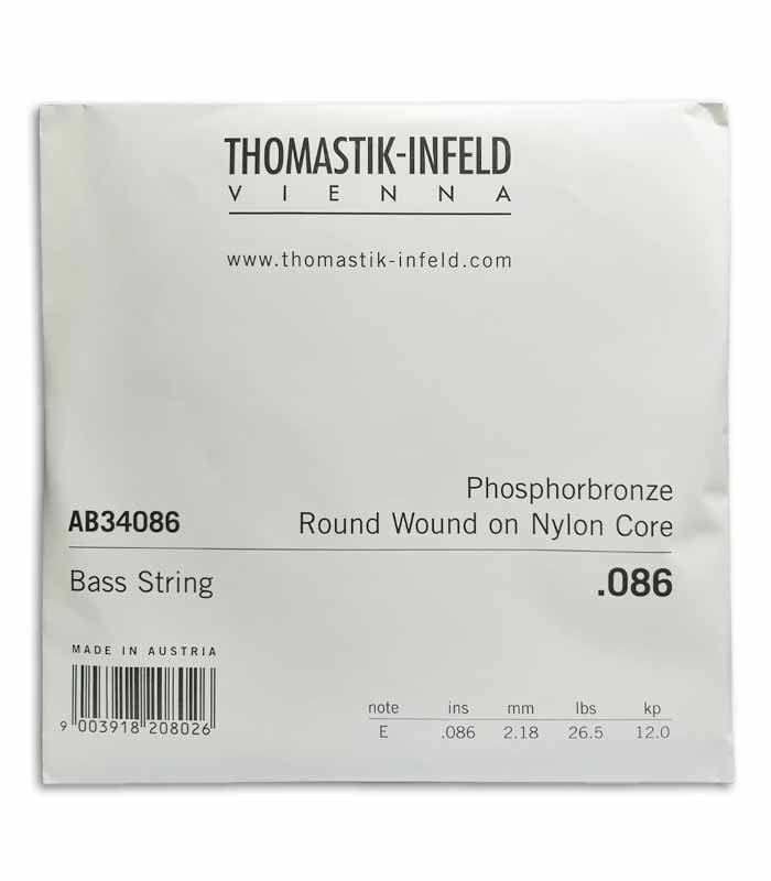 Photo of the String set Thomastik AB 344 041-086 E String package