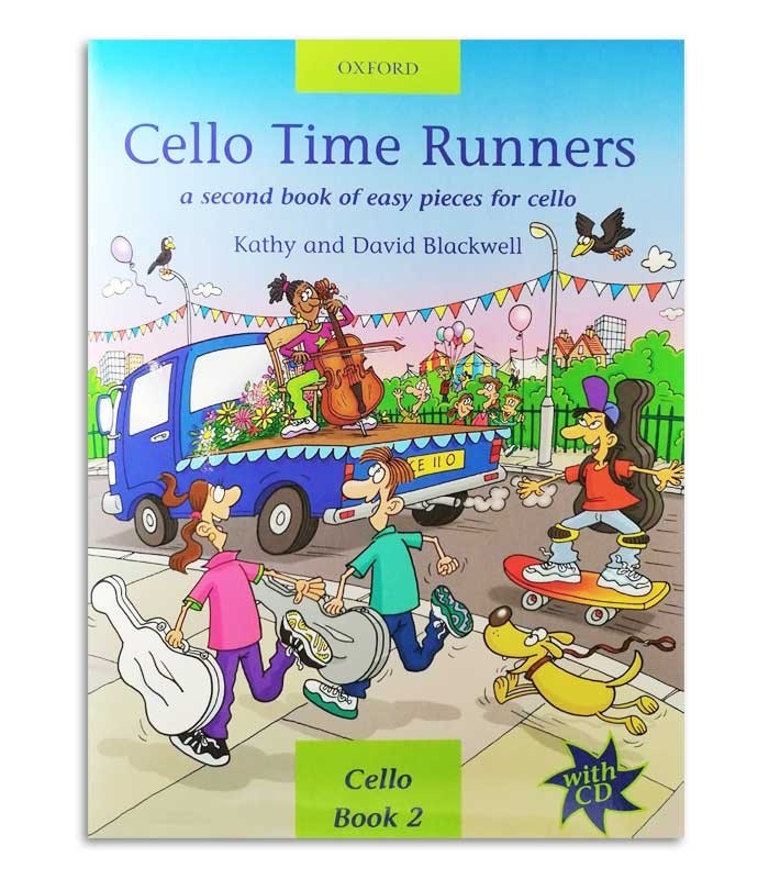Foto da capa do livro Blackwell Cello Time Runners Book 2 com CD