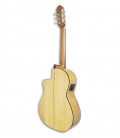 Foto do fundo da Guitarra Flamenca APC 1F CW Electrificada