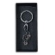 Photo of the Gewa Key Chain Metal Musical Theme G Clef