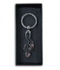 Photo of the Gewa Key Chain Metal Musical Theme G Clef